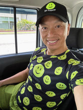 Load image into Gallery viewer, Hit Happy Tennis All Over Print - Men's Black T-shirt