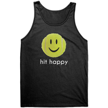 Load image into Gallery viewer, Hit_Happy_-_Womens_Tank_Top_Black_Mockup.png