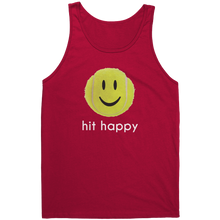 Load image into Gallery viewer, Hit_Happy_-_Womens_Tank_Top_Red_Front_Mockup.png