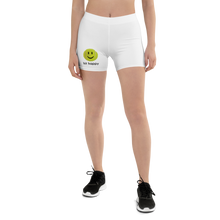 Load image into Gallery viewer, Hit Happy Tennis White Shorts