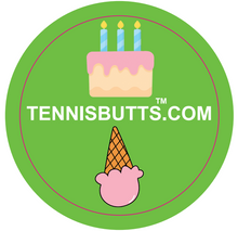 Load image into Gallery viewer, "Cake or Ice Cream" Tennis Butt Decals