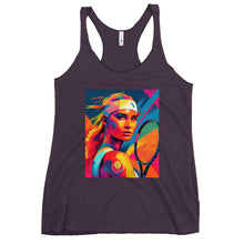 Load image into Gallery viewer, Hit Happy Tennis POP Style Women's Racerback Tank