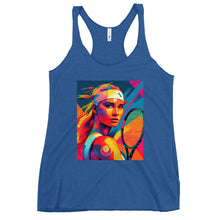 Load image into Gallery viewer, Hit Happy Tennis POP Style Women's Racerback Tank