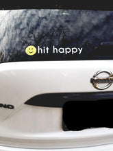 Load image into Gallery viewer, Black Hit Happy Tennis Car Magnet on a car