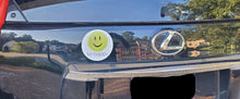 Load image into Gallery viewer, Hit Happy Tennis Car Magnet on a car