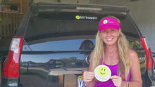Load and play video in Gallery viewer, Kasey shows off the Hit Happy Tennis Car Magnet for the car
