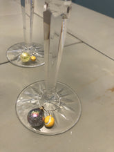 Load image into Gallery viewer, Hit Happy Tennis Wine Glass Charms
