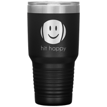 Load image into Gallery viewer, Hit Happy Tennis 30 oz Tumbler in Black
