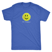 Load image into Gallery viewer, Vintage Royal Blue Hit Happy Tennis- Men's Next Level Triblend T-Shirt