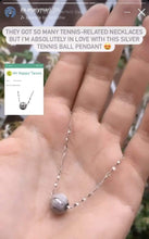 Load image into Gallery viewer, Tennis Necklace in hand
