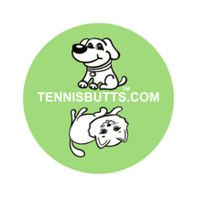 Load image into Gallery viewer, Funny Tennis Butt Decals - "Kitties or Puppies"