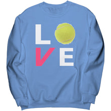 Load image into Gallery viewer, LOVE Tennis - Crewneck Sweatshirt