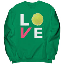 Load image into Gallery viewer, LOVE Tennis - Crewneck Sweatshirt