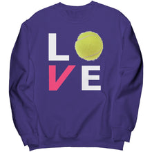 Load image into Gallery viewer, LOVE Tennis - Crewneck Sweatshirt