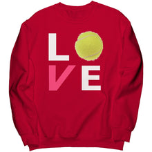 Load image into Gallery viewer, LOVE Tennis - Crewneck Sweatshirt