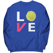Load image into Gallery viewer, LOVE Tennis - Crewneck Sweatshirt