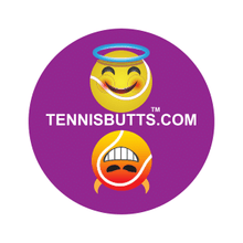 Load image into Gallery viewer, Funny Tennis Butt Decals - "Naughty or Nice"