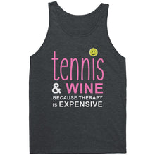 Load image into Gallery viewer, Tennis and Wine Women's Tank Top