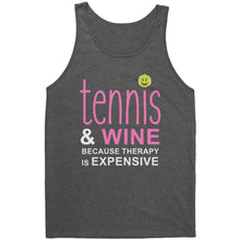 Load image into Gallery viewer, Tennis and Wine Women's Tank Top
