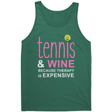 Load image into Gallery viewer, Tennis and Wine Women's Tank Top