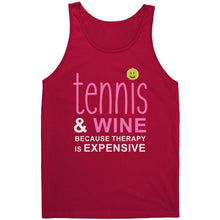 Load image into Gallery viewer, Tennis and Wine Women's Tank Top