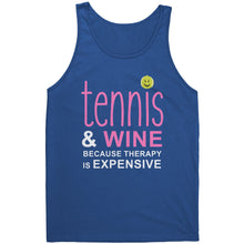 Load image into Gallery viewer, Tennis and Wine Women's Tank Top