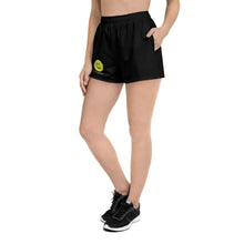 Load image into Gallery viewer, Hit Happy Tennis - Women's Tennis Shorts, left side view with pocket
