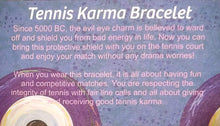 Load image into Gallery viewer, The Tennis Karma Bracelet story