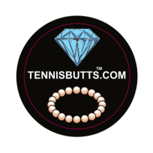 Load image into Gallery viewer, Funny Tennis Butt Decals - "Diamonds or Pearls"