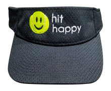 Load image into Gallery viewer, Black Hit Happy Mesh Tennis Visor