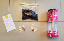 Load image into Gallery viewer, What comes in the box with the Hit Happy Tennis Karma Kans - The Good Luck Plant!