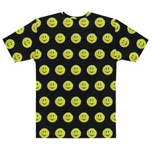 Load image into Gallery viewer, Back view of the Hit Happy All Over Print - Men&#39;s Black T-shirt
