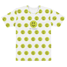 Load image into Gallery viewer, Front view of the Hit Happy Tennis All Over Print - Men's White T-shirt