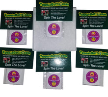 Load image into Gallery viewer, Our Funny Tennis Butt Decals - "Naughty or Nice" in mailing packages