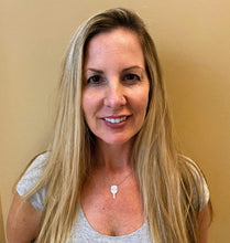 Load image into Gallery viewer, Woman wearing the Pickleball Paddle Pendant Necklace