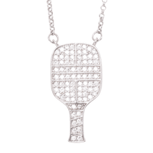 Load image into Gallery viewer, Pickleball Paddle Pendant Necklace