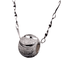 Load image into Gallery viewer, Silver Tennis Ball Necklace