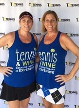 Load image into Gallery viewer, Tennis and Wine Women's Tank Top