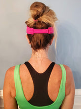 Load image into Gallery viewer, The back closure of the Hit Happy Mesh Tennis Visor