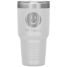 Load image into Gallery viewer, Hit Happy Tennis 30 oz Tumbler in White