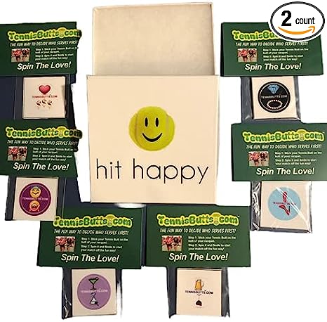Custom Box of Tennis Butt Decals - You Pick 6 Designs (6 packs for the price of 5)