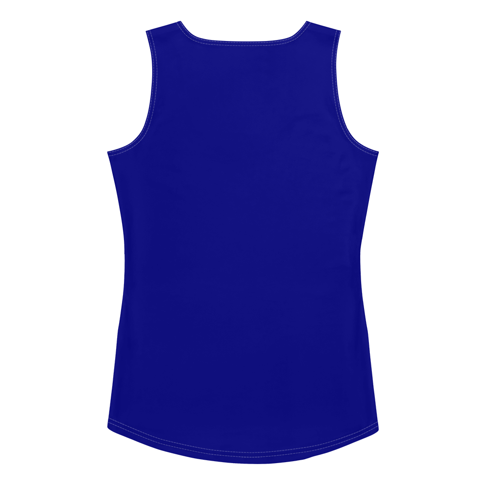 Hit Happy Moisture Wicking Tank Top - Navy Blue