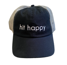 Load image into Gallery viewer, Hit Happy Flexible Baseball  Mesh Hat
