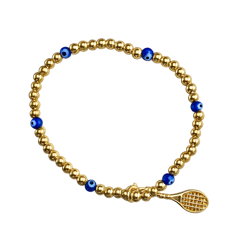 Hit Happy Tennis Karma Bracelet