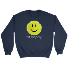 Load image into Gallery viewer, Navy Blue Hit Happy Tennis Crewneck Sweatshirt
