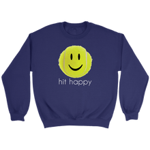 Load image into Gallery viewer, Purple Hit Happy Tennis Crewneck Sweatshirt
