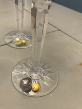 Load image into Gallery viewer, Hit Happy Tennis Wine Glass Charms
