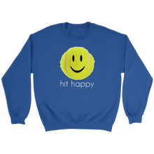 Load image into Gallery viewer, Royal Blue Hit Happy Tennis Crewneck Sweatshirt
