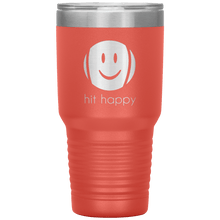 Load image into Gallery viewer, Hit Happy Tennis 30 oz Tumbler in Coral
