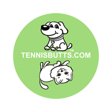 Load image into Gallery viewer, Funny Tennis Butt Decals - &quot;Kitties or Puppies&quot;
